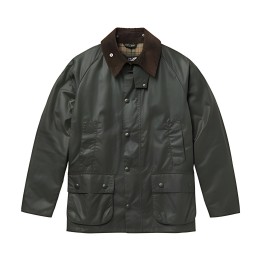 Waxed cotton μπουφάν πράσινο