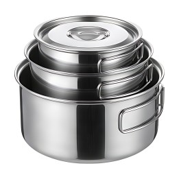 Σετ εμφωλευμένων κατσαρολών inox