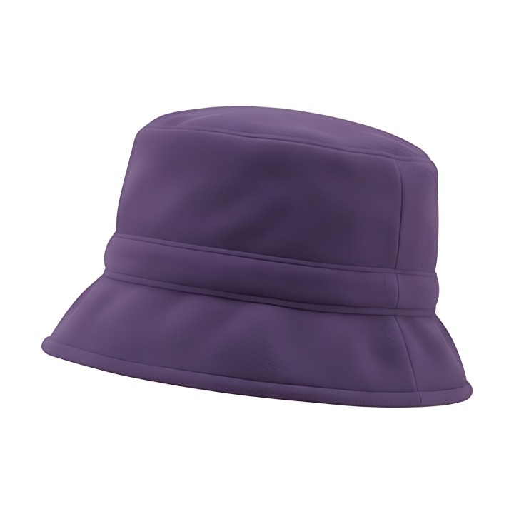 Fleece bucket καπέλο μωβ